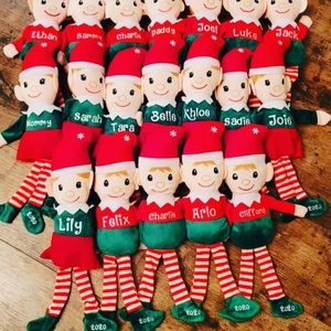 Tree elves with name.